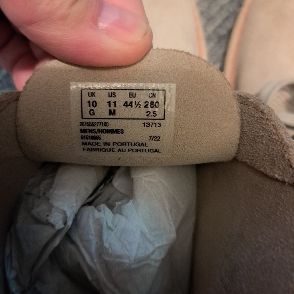 Clarks Original Dessert Boot sz. 11 us Sand wallys rare Gum Bottom - Picture 4 of 6